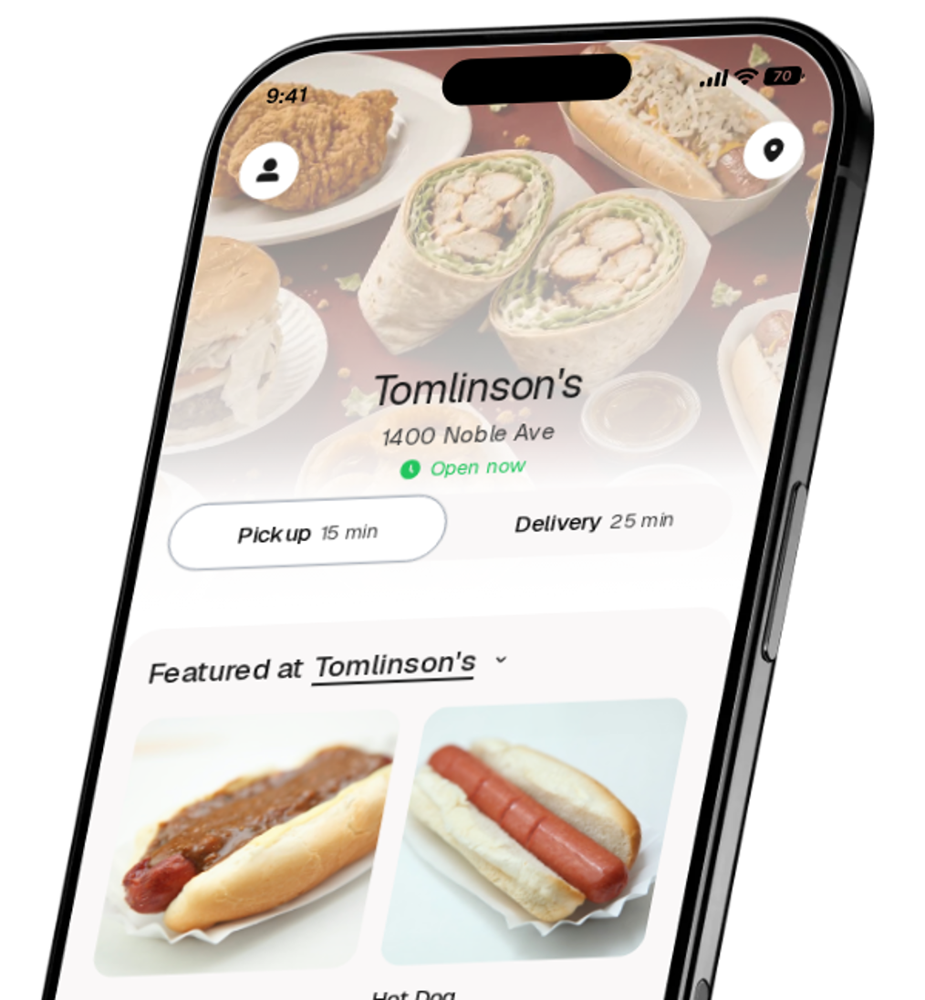 Tomlinson's app preview