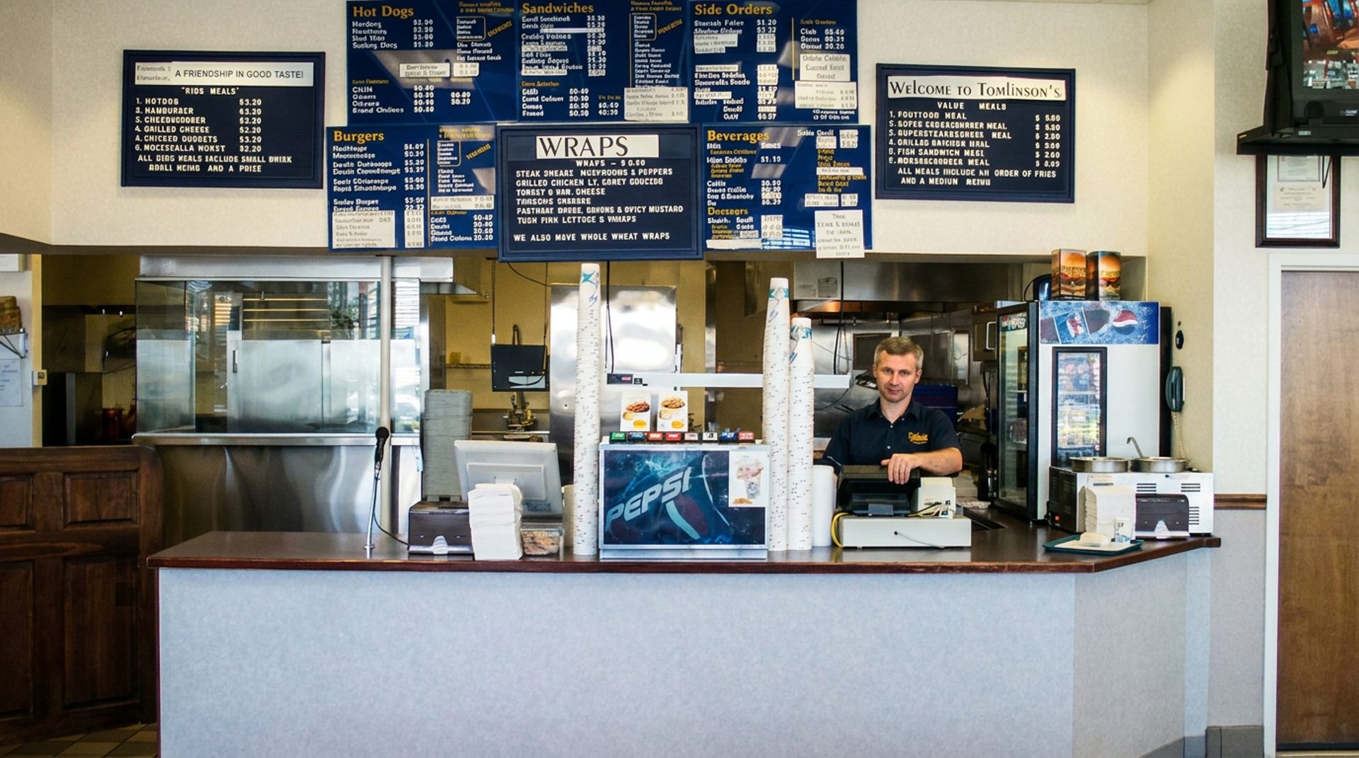 Dine-in and drive-thru